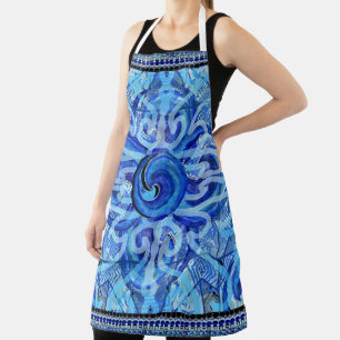 Susea Blu Studios Wave Apron