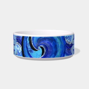 Susea Blu Studios Wave Pet Bowl