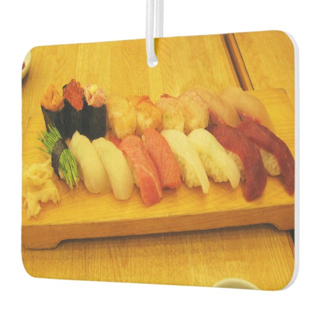 Sushi 寿司 car air freshener (Left)