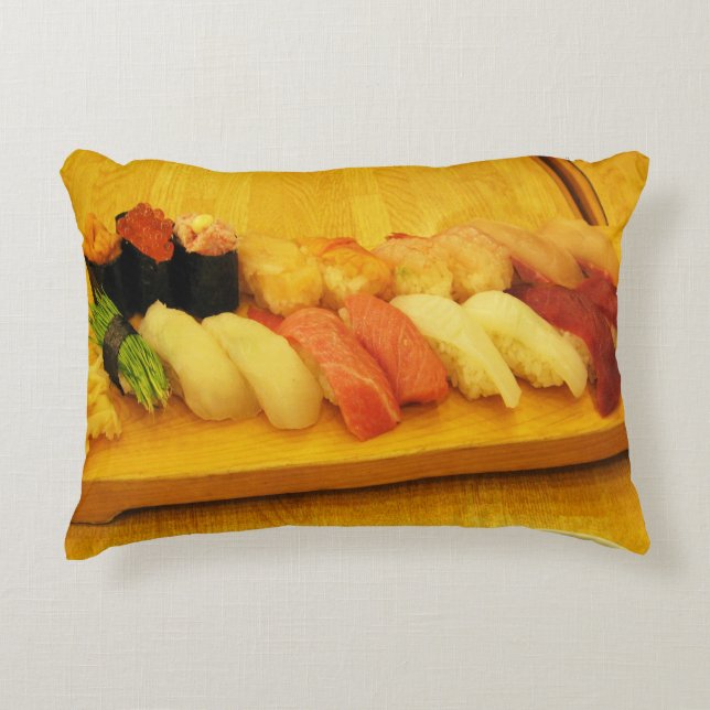 Sushi 寿司 decorative cushion (Front)