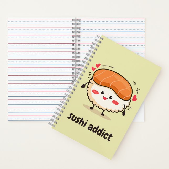 sushi addict notebook (Inside)