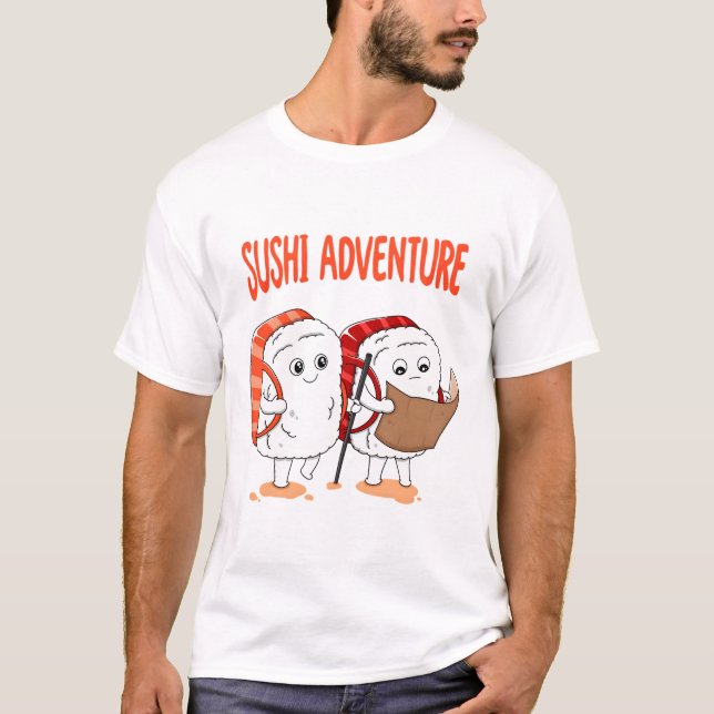 Sushi Adventure  T-Shirt (Front)