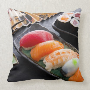 Sushi and rolls cushion
