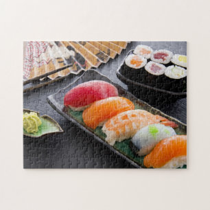 Sushi and rolls jigsaw puzzle