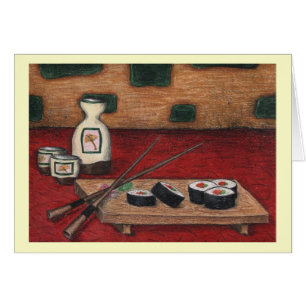 sushi and sake note