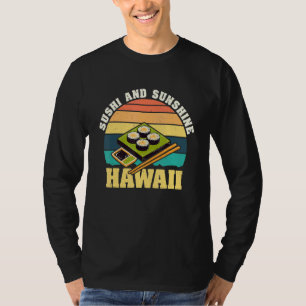 Sushi And Sunshine Summer Vacation Japan Food T-Shirt