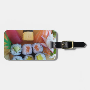 Sushi Asia Fish Rice Food Luggage Tag