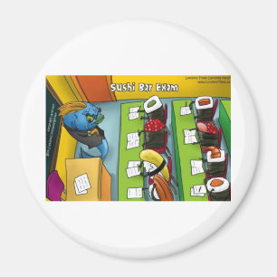 Sushi Bar Exam Tees Mugs Cards Gifts Etc Magnet