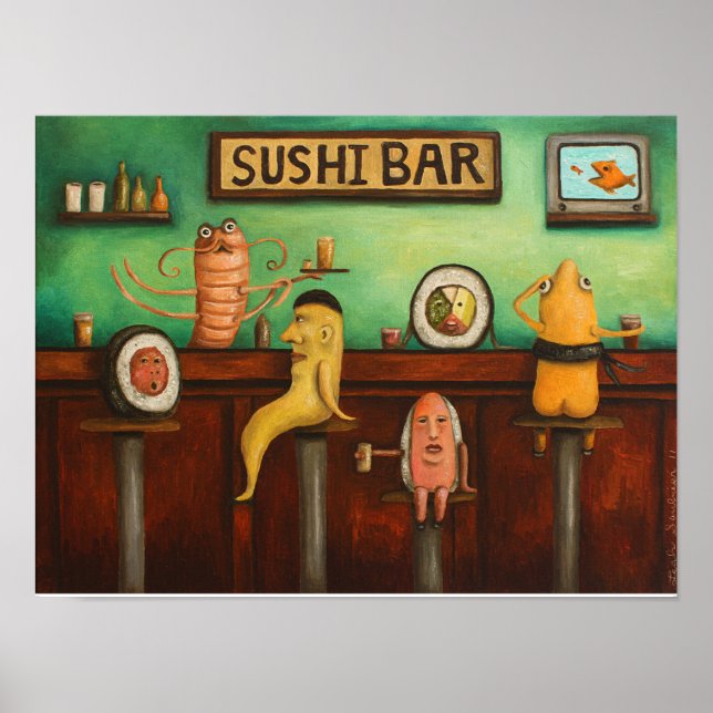 Sushi Bar Poster (Front)