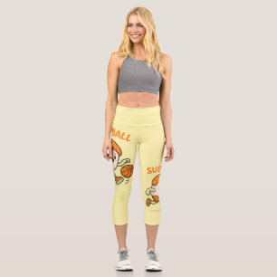 Sushi Basketball Energy Capri Leggings