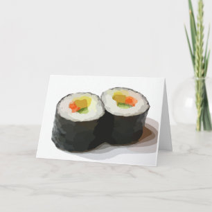 SUSHI BLANK NOTE CARDS
