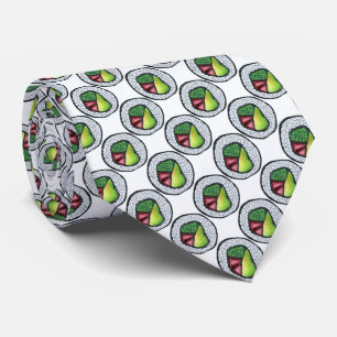 Sushi California Roll Japanese Food Foodie Tie