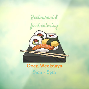 Sushi cartoon illustration