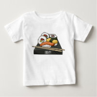 Sushi cartoon illustration