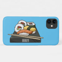Sushi cartoon illustration