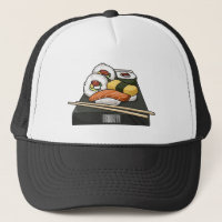 Sushi cartoon illustration