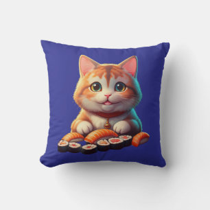 Sushi Cat Cushion