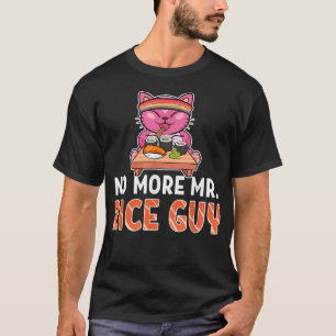 Sushi Cat LGBTQ Gay Pride Anime Manga LGBT Mr Rice T-Shirt