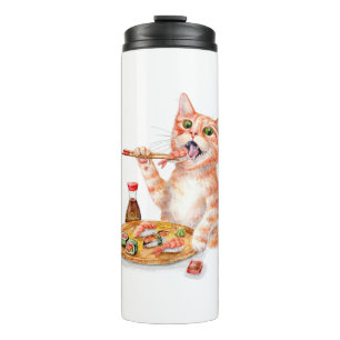Sushi Cat Thermal Tumbler