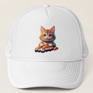 Sushi Cat Trucker Hat