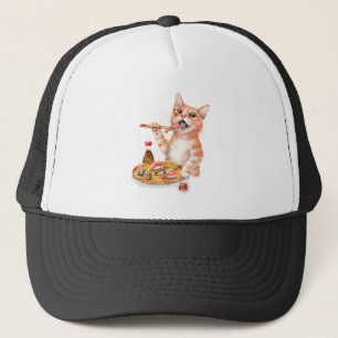 Sushi Cat Trucker Hat