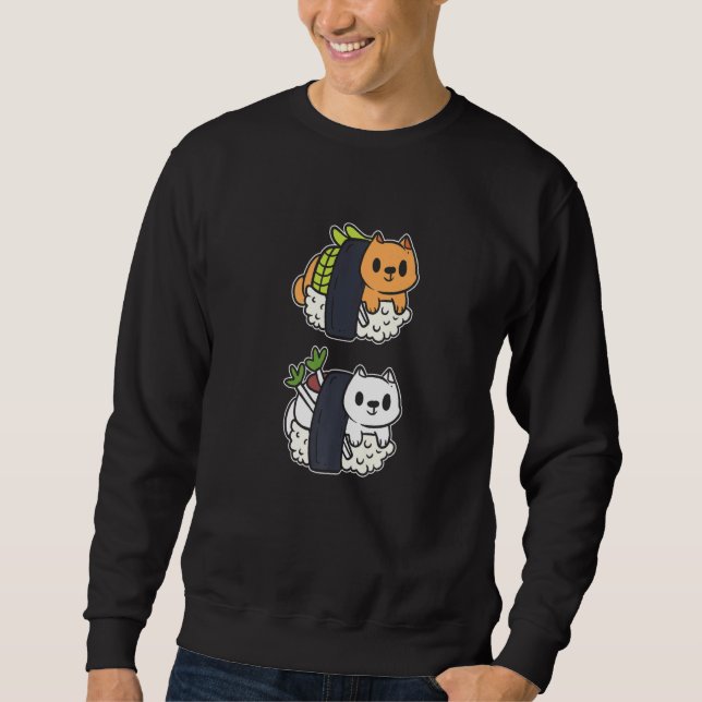 Sushi Cats Pet Person   Sweatshirt (Front)