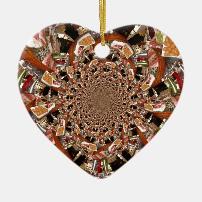 Sushi Ceramic Tree Decoration (Front)