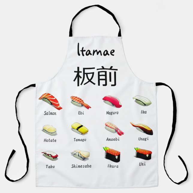 Sushi Chef Apron (Front)