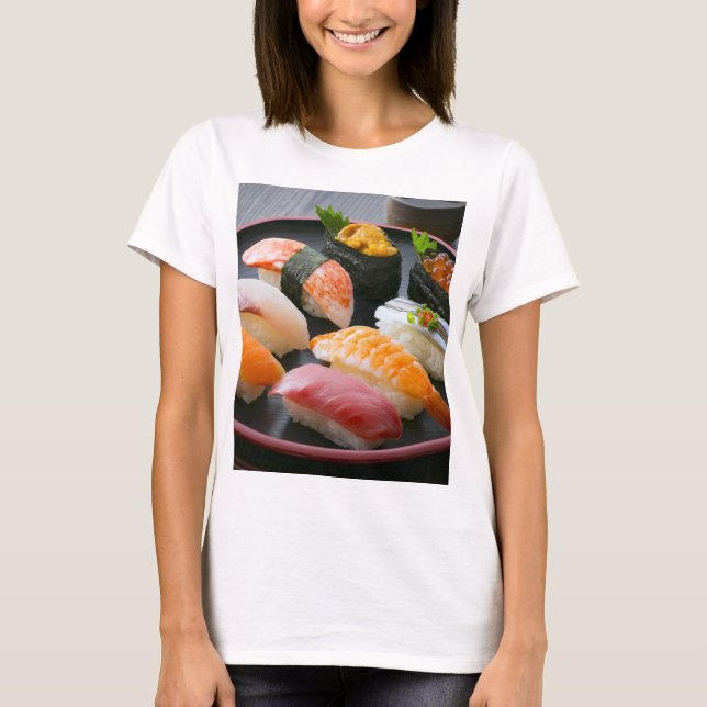 Sushi Circle – Japanese Round Dance T-Shirt (Front)