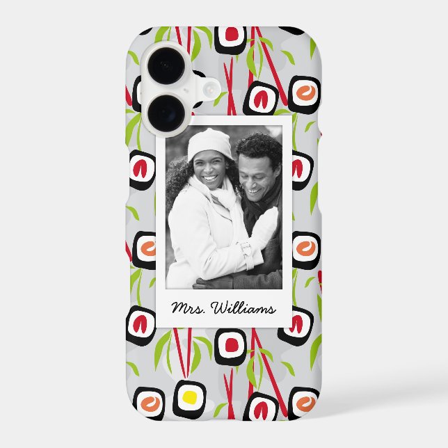 Sushi Design Pattern | Monogram (Back)