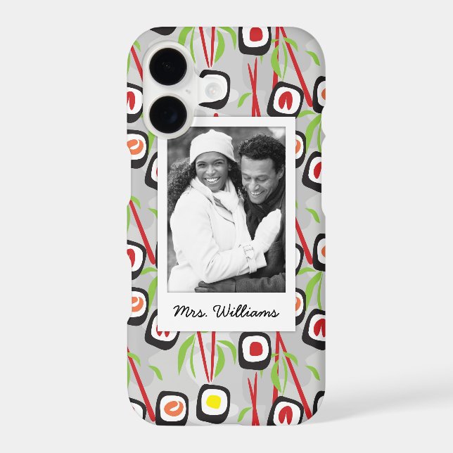 Sushi Design Pattern | Monogram (Back)