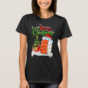 Sushi Food   Xmas Decorations Santa Sushi Christma T-Shirt