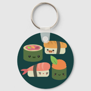 Sushi Friends Key Ring