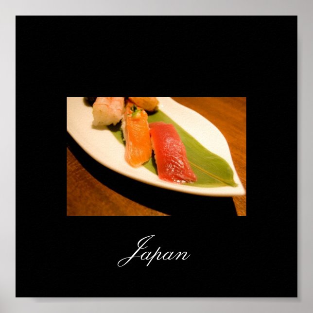 Sushi from Japan, Images of Japan Poster (Front)