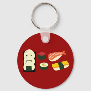 Sushi Fun Key Ring