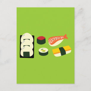 Sushi Fun Postcard