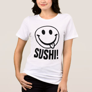 SUSHI! Funny T-shirt Tri-Blend Shirt