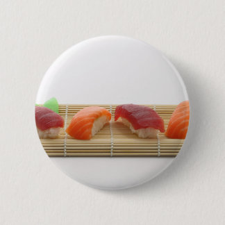 Sushi Japanese Delicious Asian Food Yummy 6 Cm Round Badge