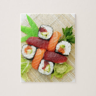 Sushi Japanese Delicious Asian Food Yummy Jigsaw Puzzle