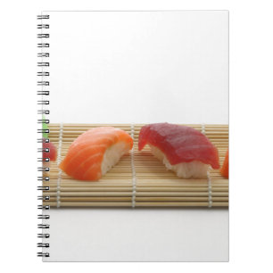 Sushi Japanese Delicious Asian Food Yummy Notebook
