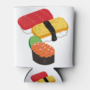 Sushi Japanese Food Can Cooler
