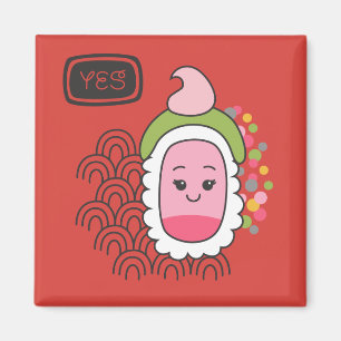 Sushi Japanese Food Cute Magnet
