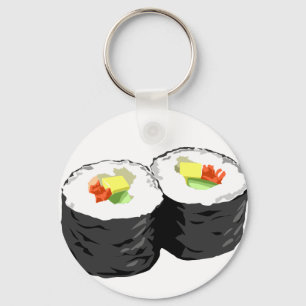 Sushi Key Ring
