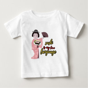 sushi love t-shirt design