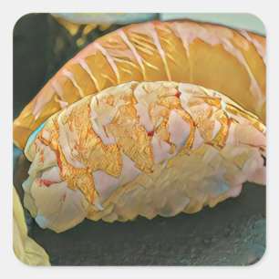 Sushi lover gift square sticker