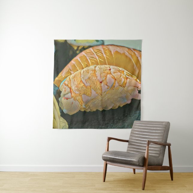 Sushi lover gift tapestry (In Situ)