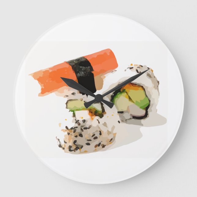 SUSHI lover Wall Clocks (Front)
