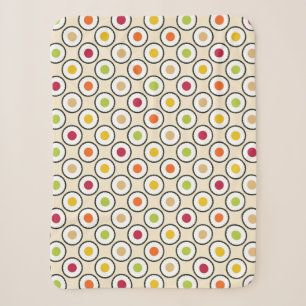 Sushi Maki Polka Dots Sherpa Blanket