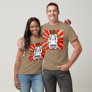 Sushi Maneki Neko ? Samurai T-Shirt