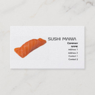 SUSHI MANIA Profile Card